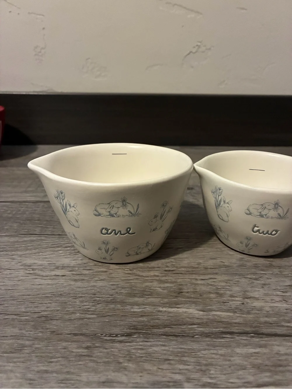 Rae Dunn bunny measuring cups